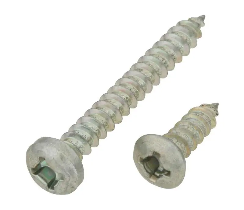 National N206102 211 Steel Shelf Bracket Screw Zinc (12-Pack)
