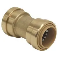 QuickFitting LF811R Push-Fit Straight Coupling Lead-Free 1/2 x 1/2