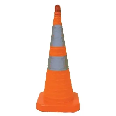 Aervoe 1191 Collapsible Safety Cones 28 inch Nylon Orange
