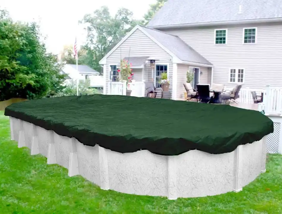 SWIMLINE PCO121935 Supreme Guard 16 x 32 ft. Oval Above Ground Winter Pool Cover