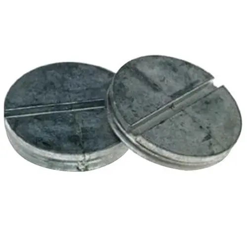 Raco 5271-0 Gray Die Cast Zinc Round Slotted Closure Plug 1 Inch NPT