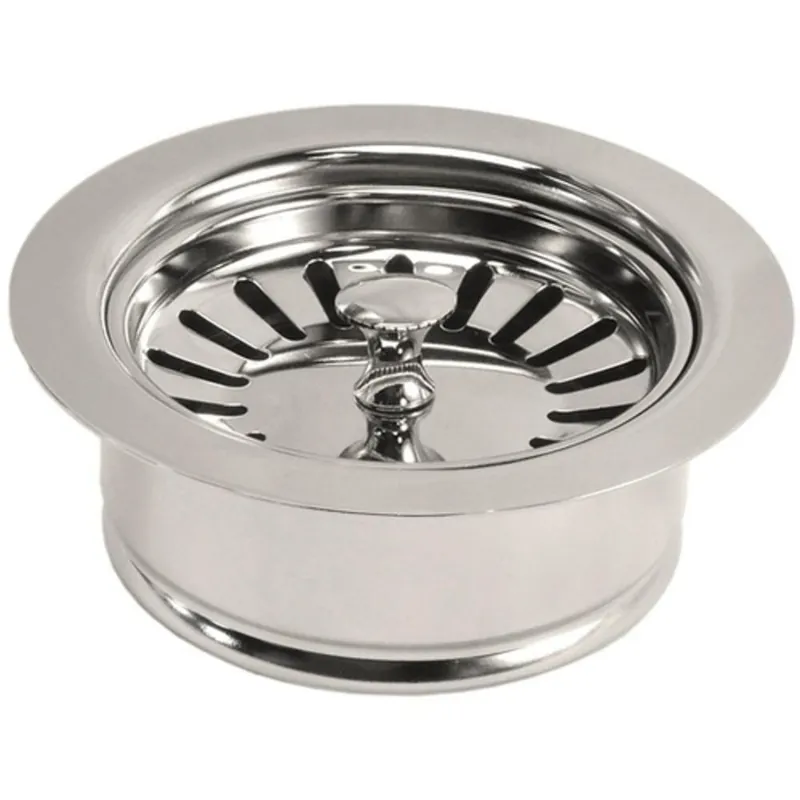 Native Trails DR340-PN Basket Strainer with Disposal Trim