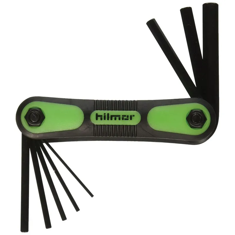 Hilmor Tools 1891472 Metric Hex Key Folding Set 1.5mm to 8mm