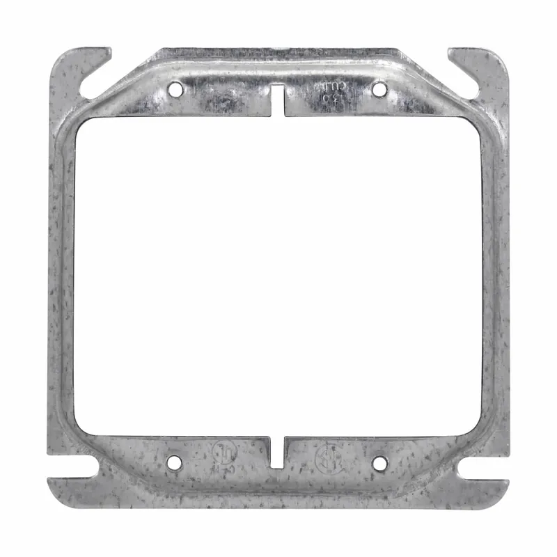 Crouse-Hinds TP502 Crouse-Hinds Series Square Mud Ring 4 Power 1 Raised