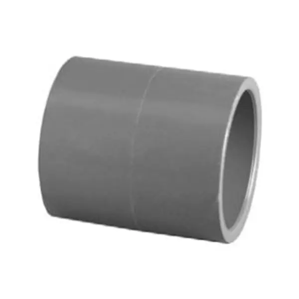 Charlotte 829-012 PVC Schedule 80 Coupling S x S 1-1/4