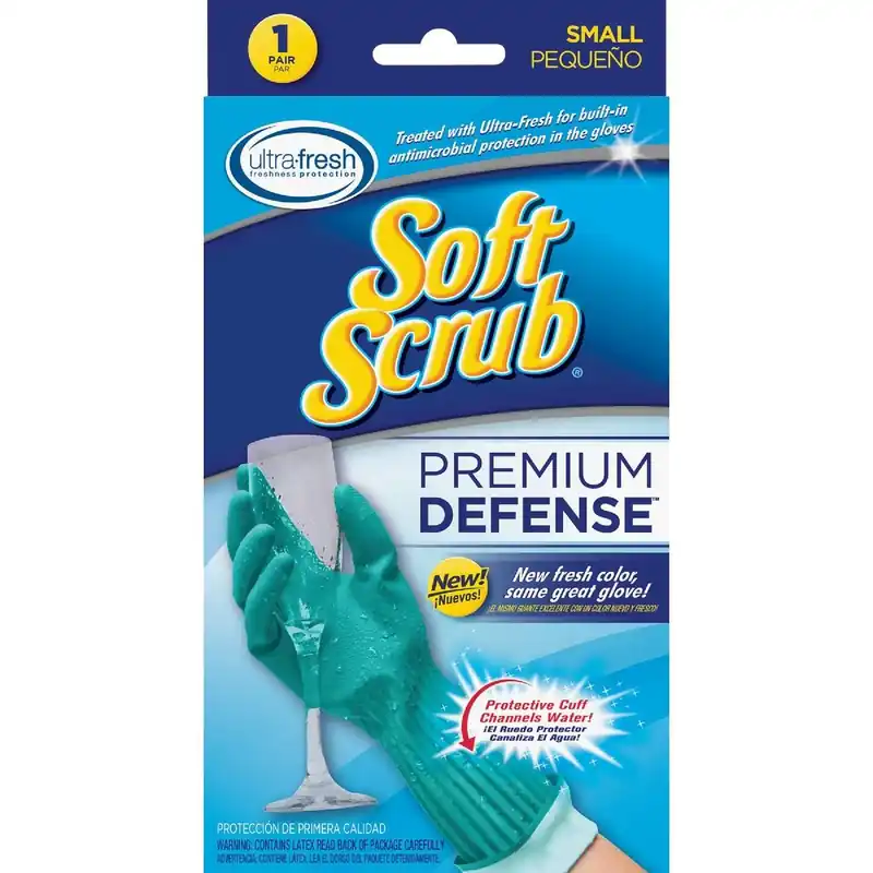 Soft Scrub 12811-16 Premium Defense Small Latex Rubber Glove
