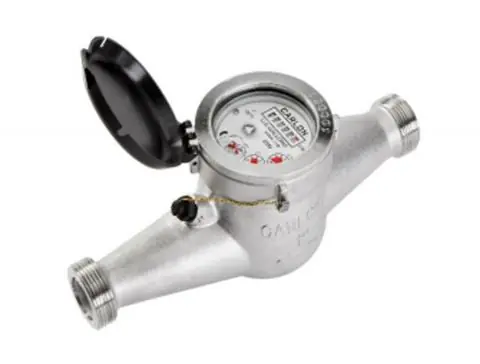 CARLON A6251SSM Stainless Steel Totalizing Water Meter Lead Free 3/4 NPT