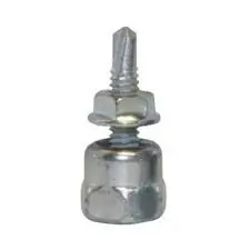 ITW Buildex 8038957 SAMMY SCREW VERTICAL FOR METAL W/ NUT 3/8 ROD