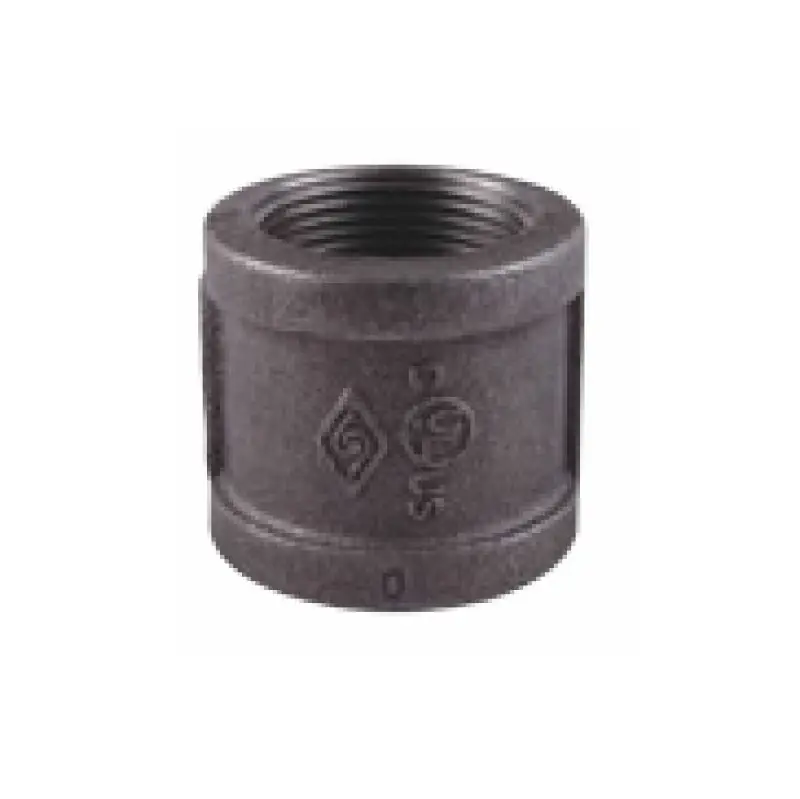 BMI USA INC 35009 COUPLING 2in BLK MI THREADED 35009