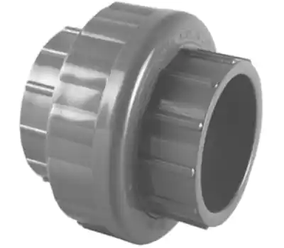 Charlotte Pipe PVC087101200 PVC 8710 3/4 Slip S80 Union