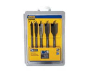 Irwin Speedbor 88888 Spade Bit Set 3/8 in Min Drill Bit 1 in Max Drill Bit