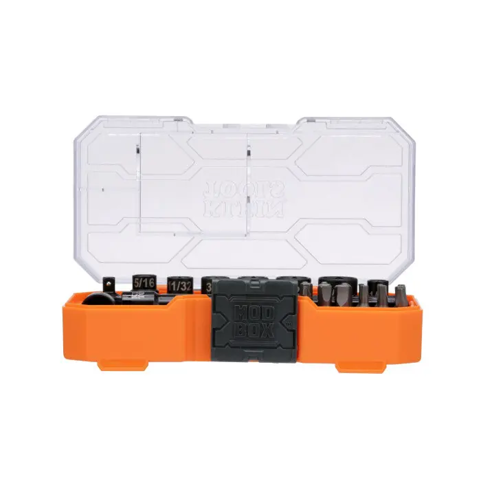 Klein Tools 65300-VAC KNECT 1/4-Inch Drive Impact-Rated Pass Through Socket Set
