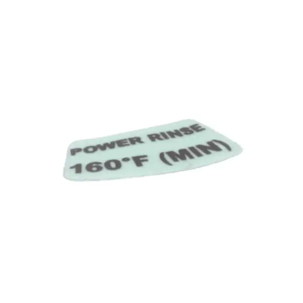 POWER RINSE 160 DECAL Replacement 9905-003-01-31 for Jackson