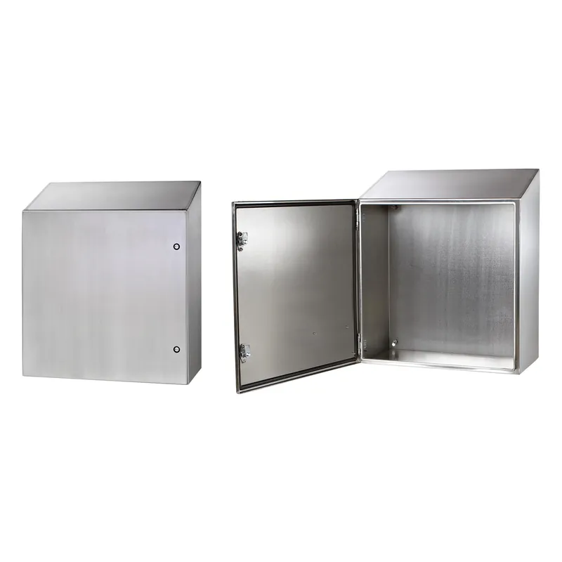 nVent HOFFMAN CSD16168SSST Concept Sloped Top Wallmount 4X 16x16x8