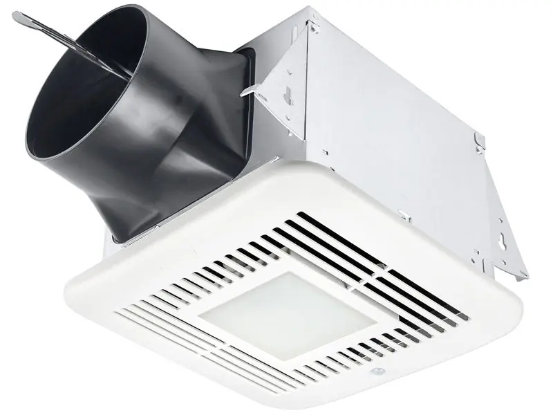 Delta Electronics ELT80-110MHLED 80/110 CFM Exhaust Bath Fan Dimmable LED Light