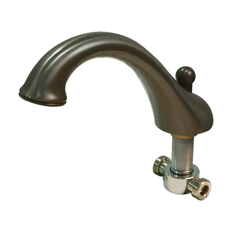ROHL C1454TCB Country Bath Three Hole Mixer Bath Spout Only without Diverter Tuscan Brass
