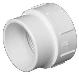CHARLOTTE P105(05923) PVC 105 Cleanout Adapter, Fitting, Spigot x FPT, 2