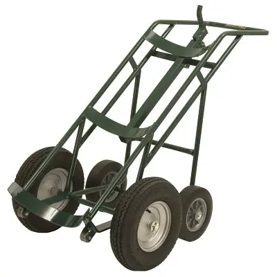 Harper Trucks 60072-64 Series 600 Trucks 16 Pneumatic B.B. Front 10 Solid Rubber B.B. Rear Wheels