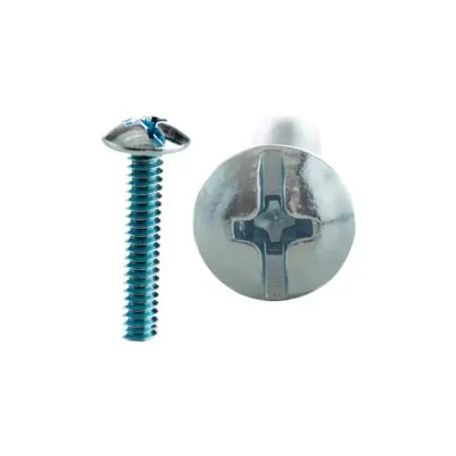 Minerallac 39546 Machine Screw Kit, Steel, Truss Head, Phillips/Slotted Drive, 380 Pieces