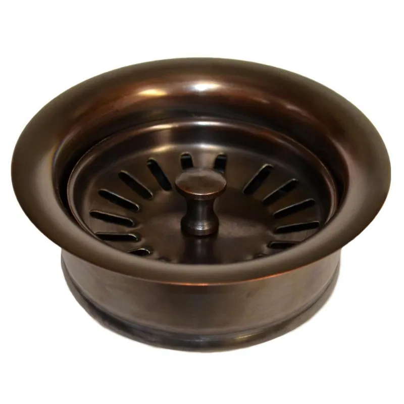 Native Trails DR340-SC Basket Strainer with Disposer Trim in Solid Copper
