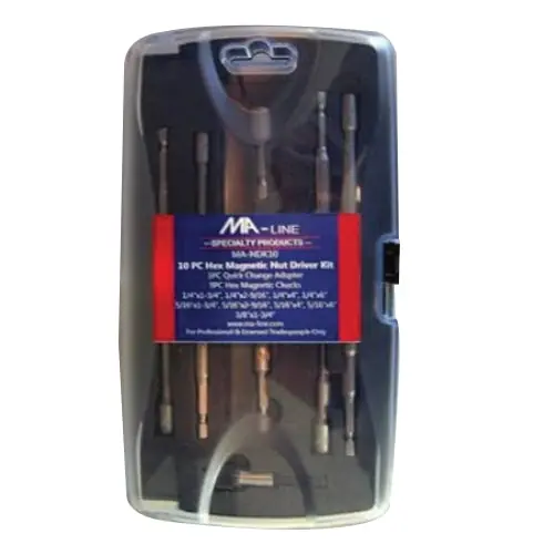 MA-Line MA-NDK16 Magnetic Nut Driver Kit 16-Piece