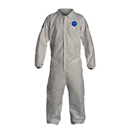 DuPont D14786690 Tyvek 400D Coveralls with Elastic Wrists and Ankles 3X-Large