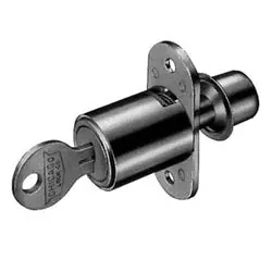 CHICAGO LOCK C1770KA145499072 1-1/32 Single Bitted Showcase Lock Replacement MPN 99072