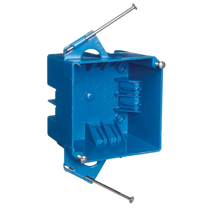 Carlon B432A-UPC Nail-On Switch / Outlet Box, 4 Inch Square, B432A-UPC