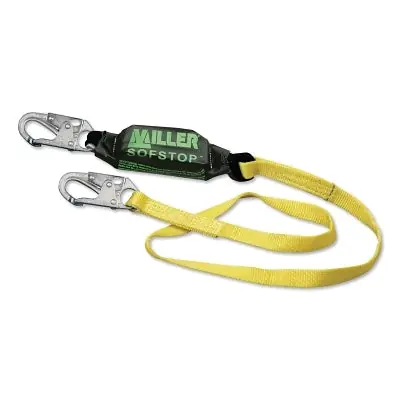 Honeywell 913WLS-Z7/4FTYL Web Lanyard with SofStop Shock Absorber 4 ft