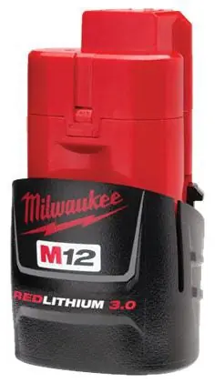 Milwaukee 48-11-2430 M12 REDLITHIUM 3.0 Ah Compact Battery Pack