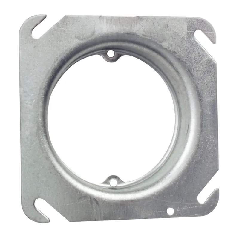 Steel City 52C3-3/4 Steel Square Box Cover 3/4 Raised 4.3 cu.in.
