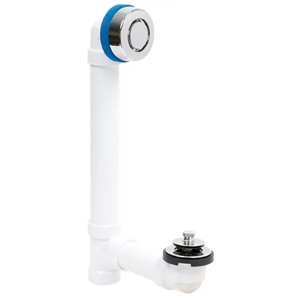 Oatey P9860BN True Blue Bathwaste PVC Full Kit Uni-Lift Stopper With Test Kit