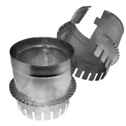 SOUTHWARK METAL 122SC14SN 14 SNAP COLLAR SNAPPED 122SCSN (SINGLE WALL CASE QTY 12)
