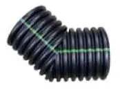 Advanced Drainage Systems 1094AN 10 x 10 Plain x Plain HDPE 45D Dual Wall Bend