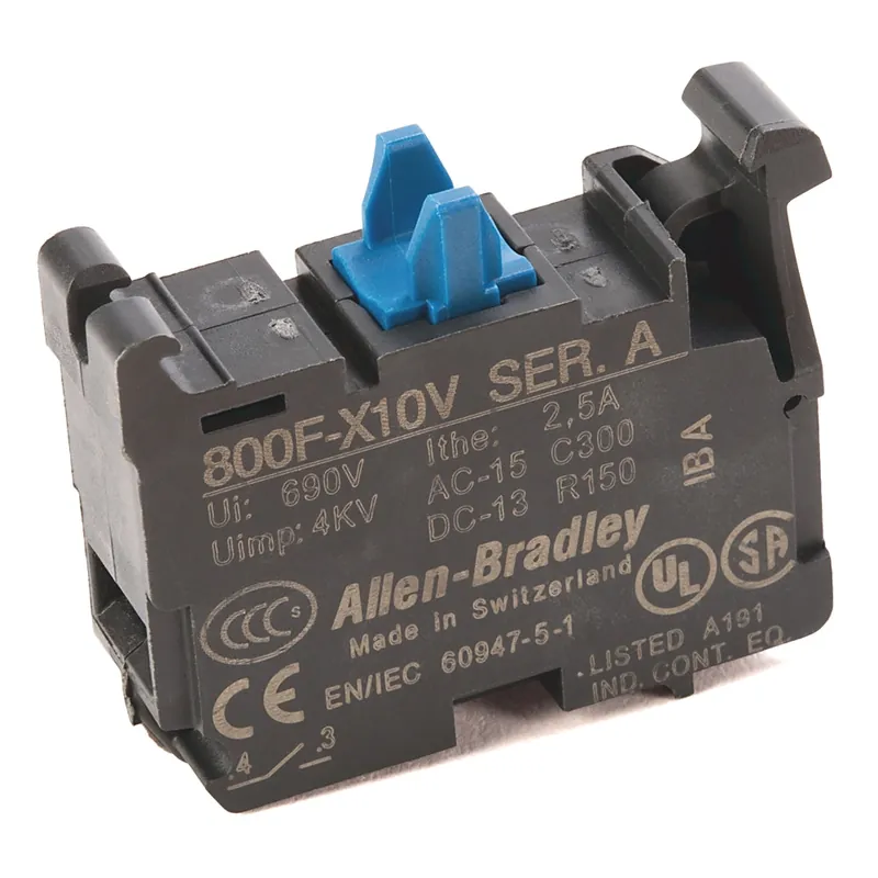 Rockwell Automation 800F-X10V Push Button No Latch 22.5mm