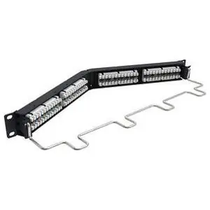 CommScope Systimax 760182923 1100 Angled Universal PS Patch Panel 24 Port