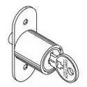 Fort Lock SD990KA217 Sliding Door Lock 1-1/32 Replacement MPN