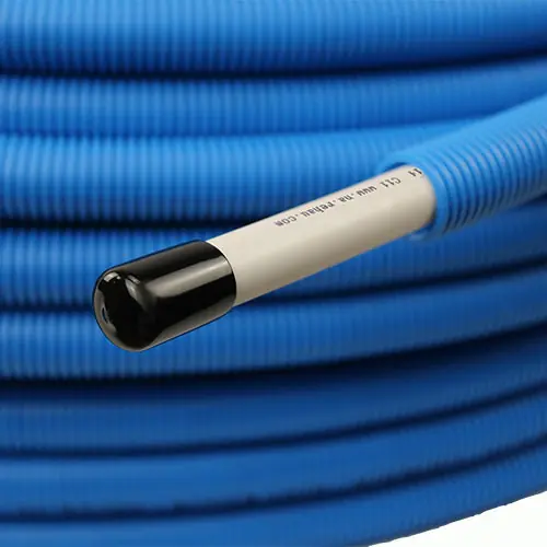 Rehau 106598-888 1/2 inch RAUPEX White UV Shield Pre-Sleeved Blue 300 ft