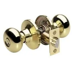 Master Lock BC0103KA4S Door Lock, Keyed Alike, Biscuit Knob, Adjustable Backset
