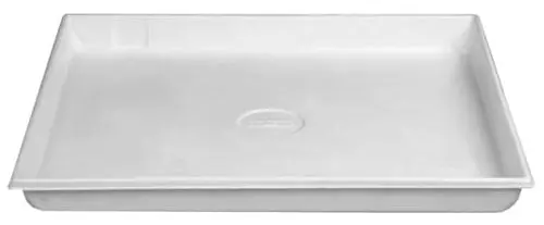 Water-Tite 83200 Washing Machine Pan 27 Inch x 29 Inch 1 Inch x 1-1/2 Inch PVC Drain Connection