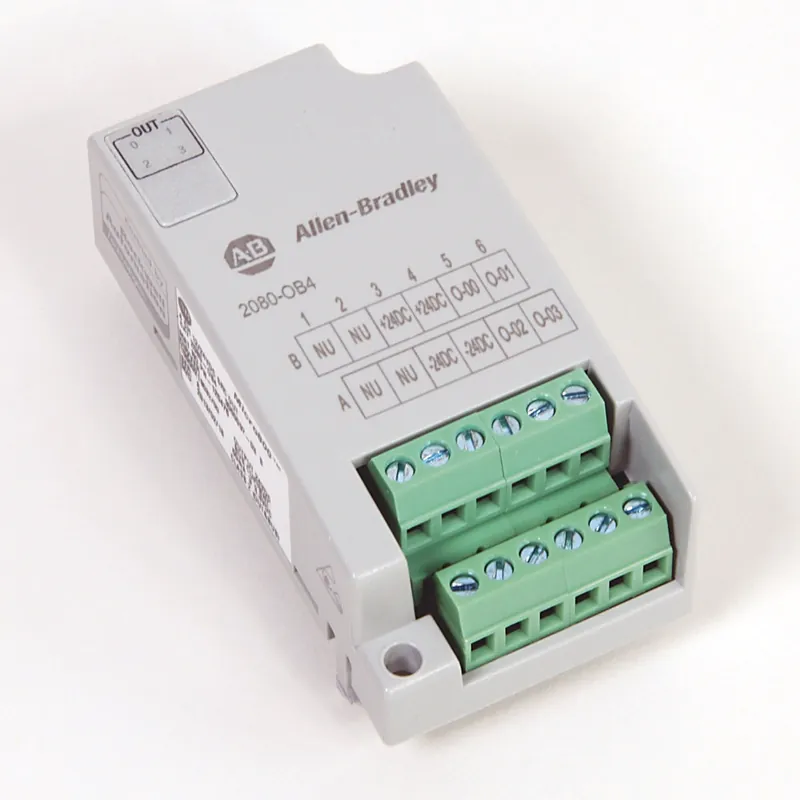 Rockwell Automation 2080-OB4 4-pt Digital Output 12/24V DC Source