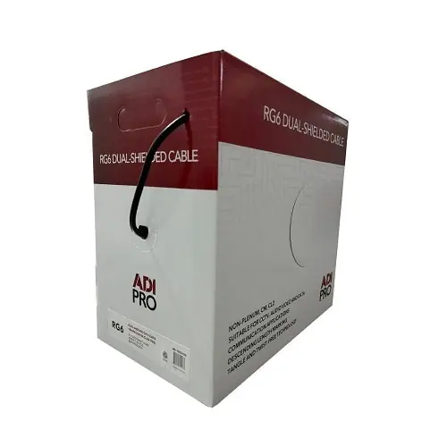 ADI PRO RN-7002108 RG6 CCS Dual-Shielded CATV Cable 1000' Express Box