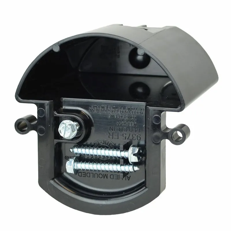 Allied Moulded Products 9375-FR Ceiling Box 4 Cubic Inches Round