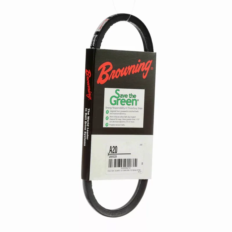Browning 2668226 A20 Gripbelt V-Belt 22 Inches Standard V-Belt Replacement 2668226