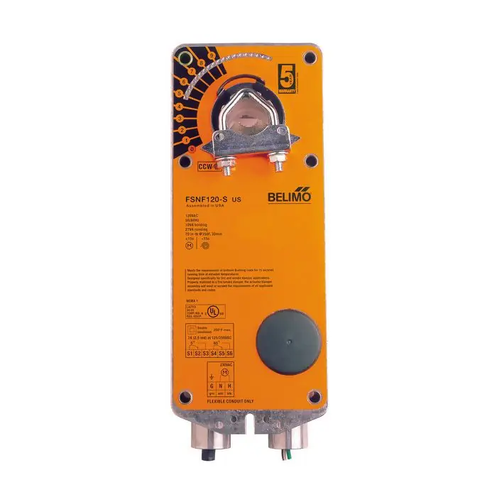 Belimo FSNF24-S US Fire And Smoke Actuator 70 in-lb