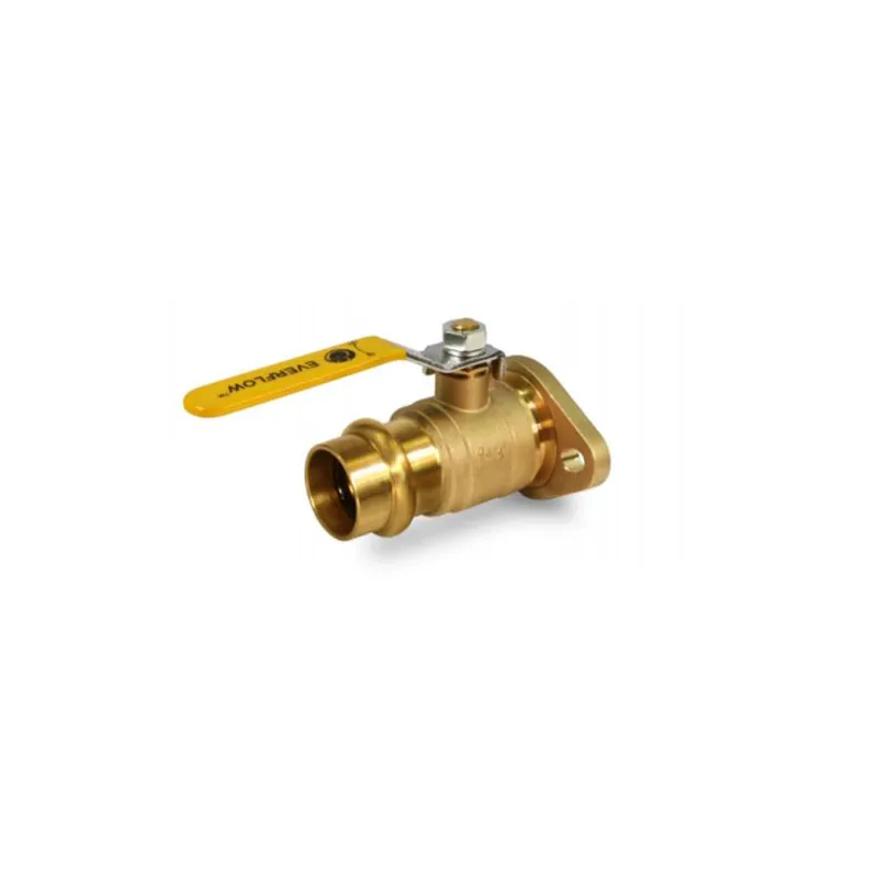 EverFlow 515R002 Press Rotating Flanged Ball Valve Less Purge (PAIR OF 2)