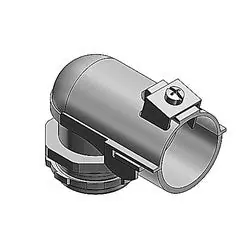 Thomas & Betts 327-TB Metal-Clad and Armored Cable Fitting 90 Degree Bend 1-1/4 Inch Replacement MPN