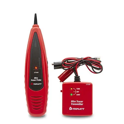 Triplett CTX30 Tone and Probe Kit Cable Analyzer 24VAC 42VDC Replacement CTX30