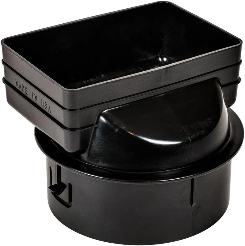 Advanced Drainage Systems 0664AA Downspout Adapter 6 Inch x 4 Inch x 6 Inch
