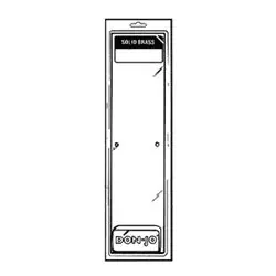DON-JO MFG INC PS-13515-630 Door Display Packaged Push Plate Power 3-1/2 Width x 15 Height Replacement MPN